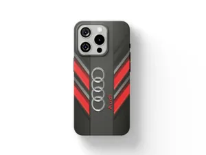 Audi Cover Silicone Smartphone Stile Solido Moderno
